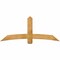 Ekena Millwork Bellingham Rough Sawn Timber Gable Bracket, Western Red Cedar, 72"W x 30"H x 2"D x 6"F, 10/12 Pitch GBW072X30X0206BEL00RWR - alternate 1